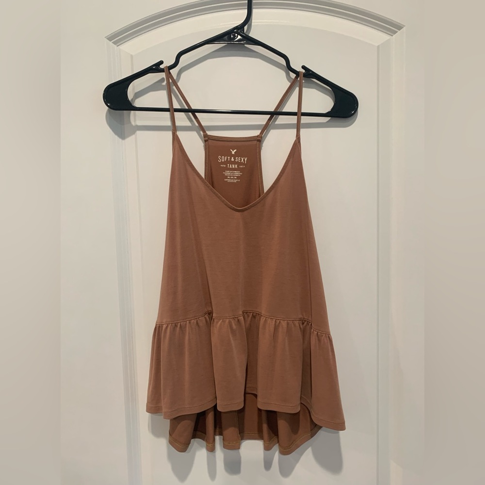 Peplum tank top American eagle